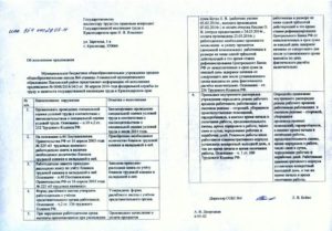 Ответ на предприсание в отдел энергетического надзора
