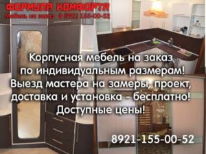Мебель по индивидуальному заказу населения патент