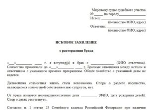 Где подавать заявление на развод в гор балашихе