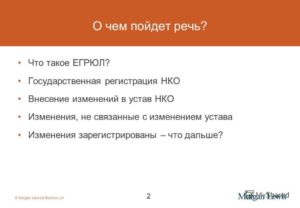 Внесение изменений в устав нко пошаговая инструкция