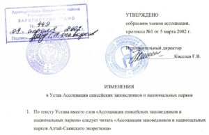 Внесение изменений в устав нко пошаговая инструкция