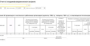 Отчет о предпенсионераз в службу занятости краснодар