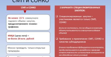 Кто такие смп по 44 фз Кто такие смп по 44 фз